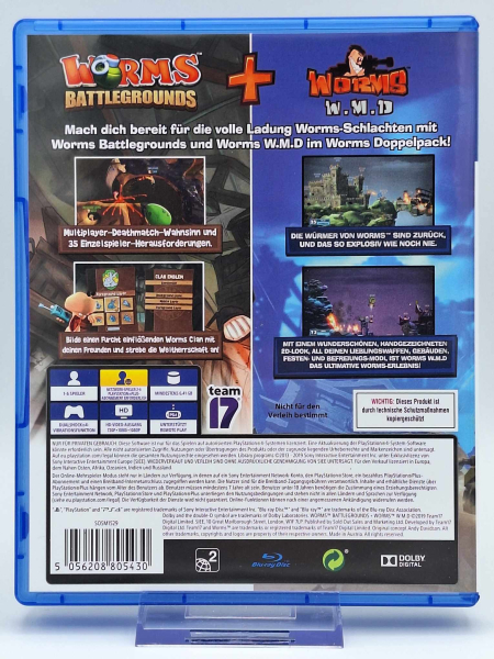 Worms Battlegrounds + Worms W.M.D